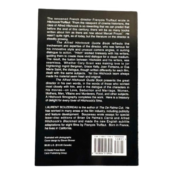 The Alfred Hitchcock Quote Book by Laurent Bouzereau - Picture 2 of 3